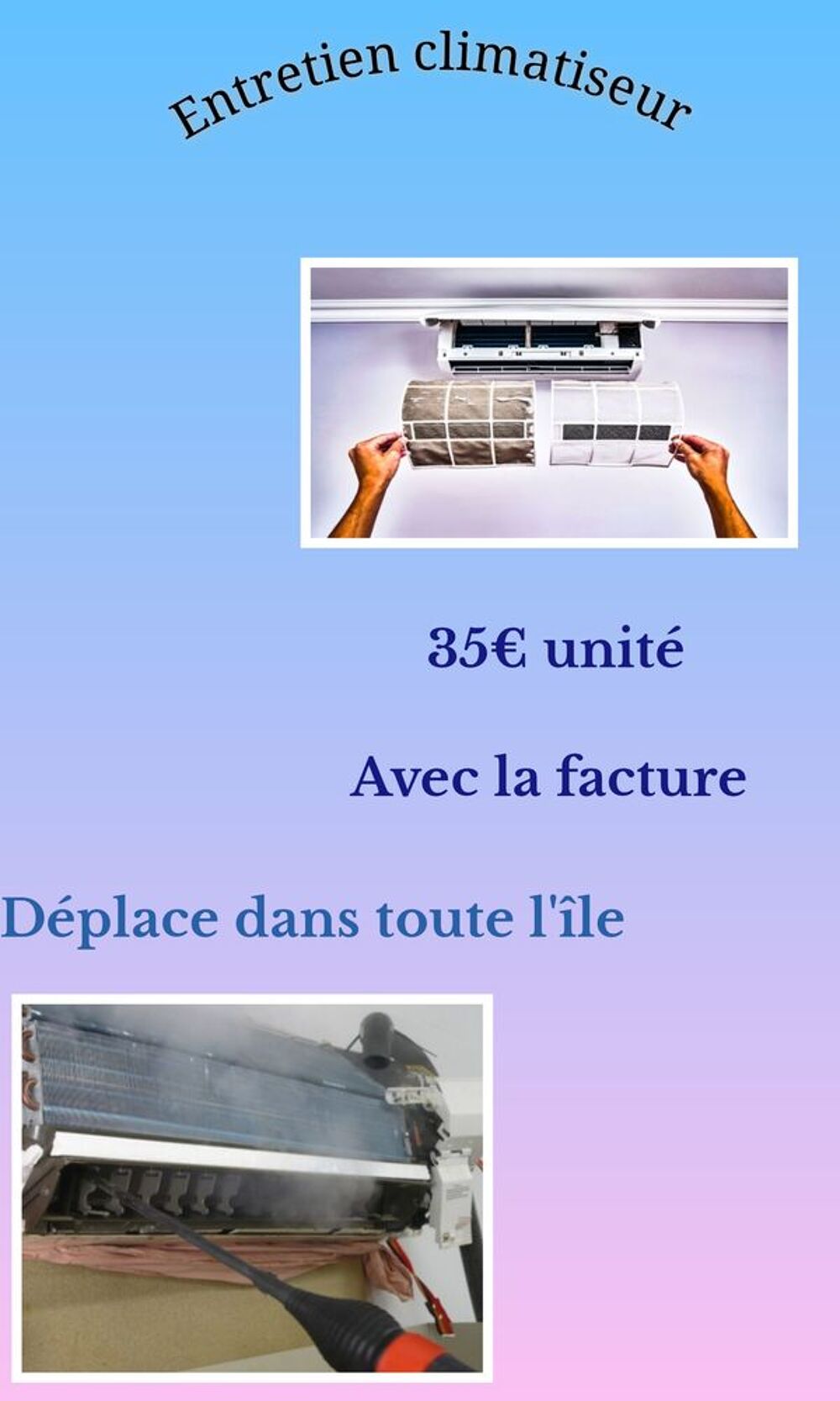 Maintenance de climatiseur Bricolage