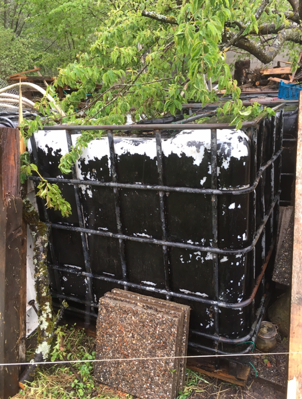 Deux citerne 1,00m/ 1,20M/ 1,00m, 1200 litres Jardin