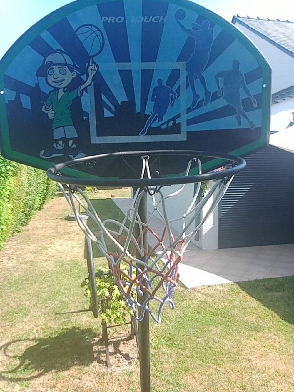 Panier de basket sur pied 2 metres de haut Sports