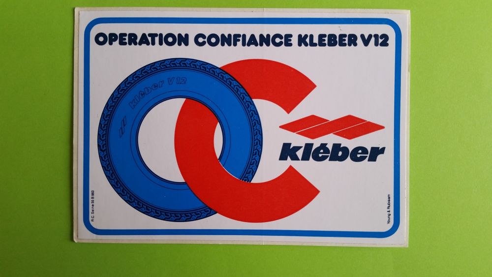 AUTOCOLLANT KL&Eacute;BER 