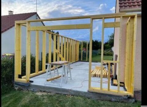 Extension bois 6x4m Neuf 685 Autouillet (78)