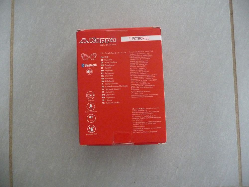 Ecouteurs Bluetooth marque Kappa - Neufs Audio et hifi