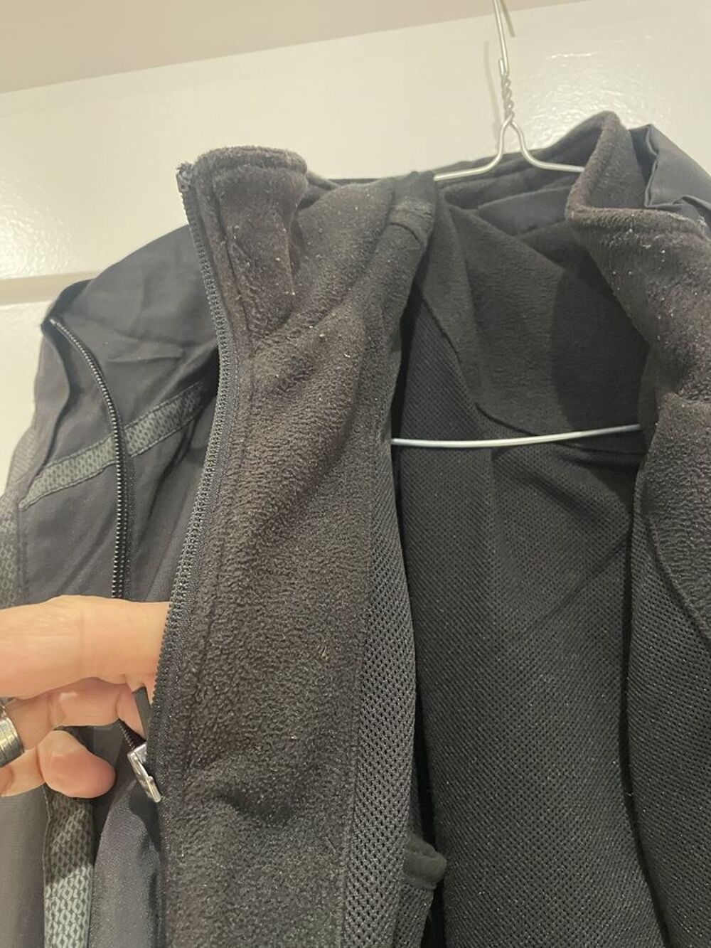 Blouson fourr&eacute; doublure amovible Taille XL id&eacute;al pour le ski Vêtements