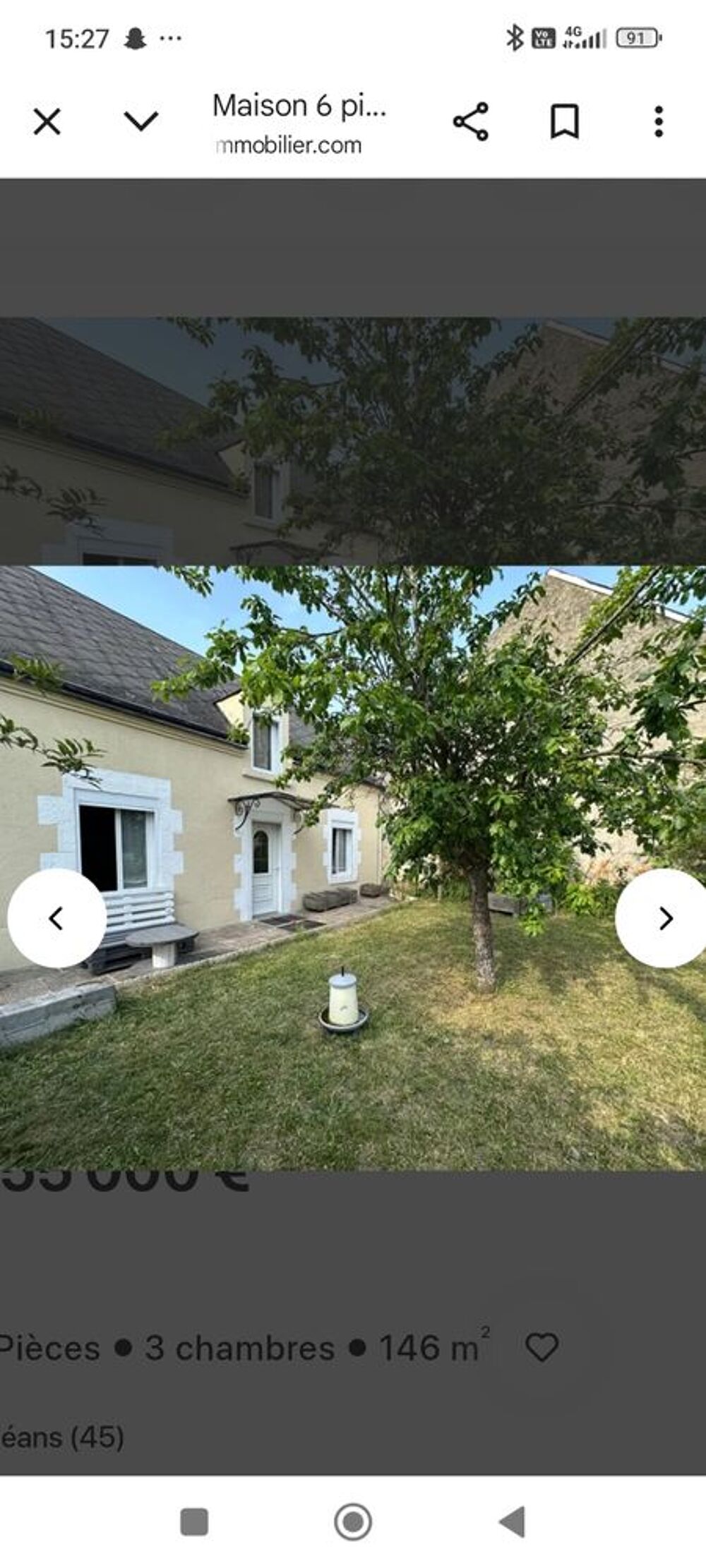 Vente Maison Maison avec jardin Orléans