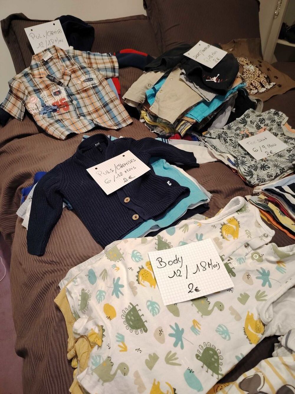 HABIT DE B&agrave;‰B&agrave;‰ 3/18 MOIS Vêtements