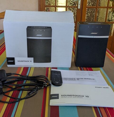 Enceinte Bose ® SoundTouch ® 10 Système Audio sans Fil Noir
70 Condé-Northen (57)