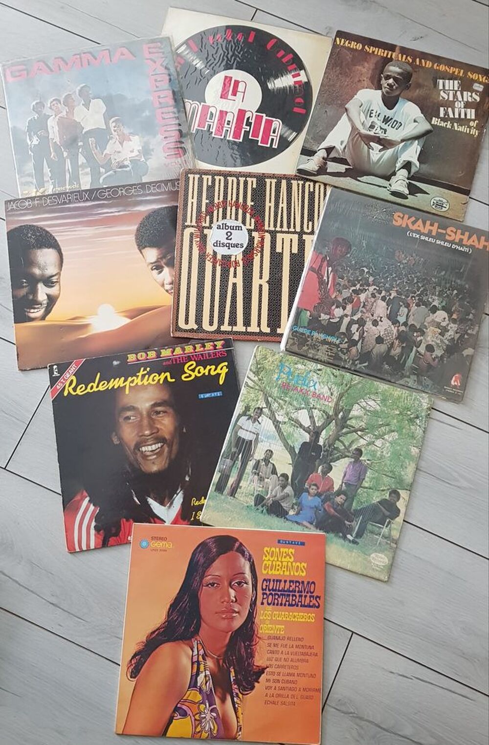 Disques vinyles COLLECTION Antilles Cara&iuml;be Cuba Salsa CD et vinyles
