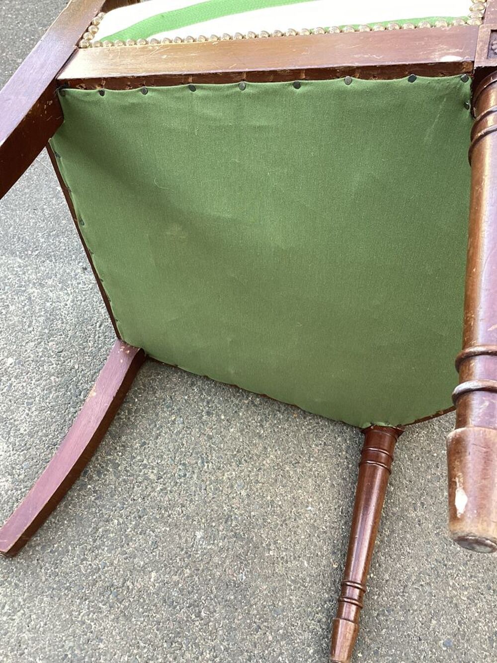 Fauteuil acajou style Directoire Meubles