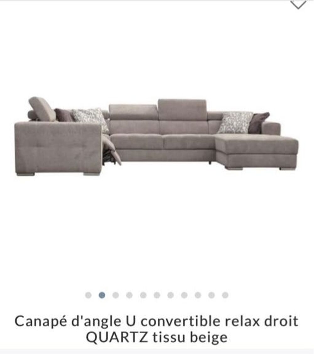 Canap&eacute; d'angle but Meubles