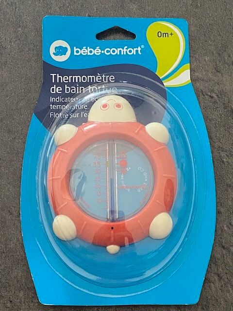 Bébé Confort Thermomètre de bain tortue Bleu 