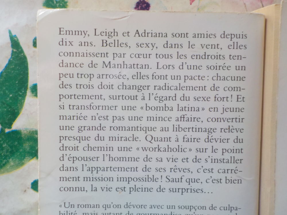 L. WEISBERGER Sexe, diamants Le diable s'habille en Prada Livres et BD