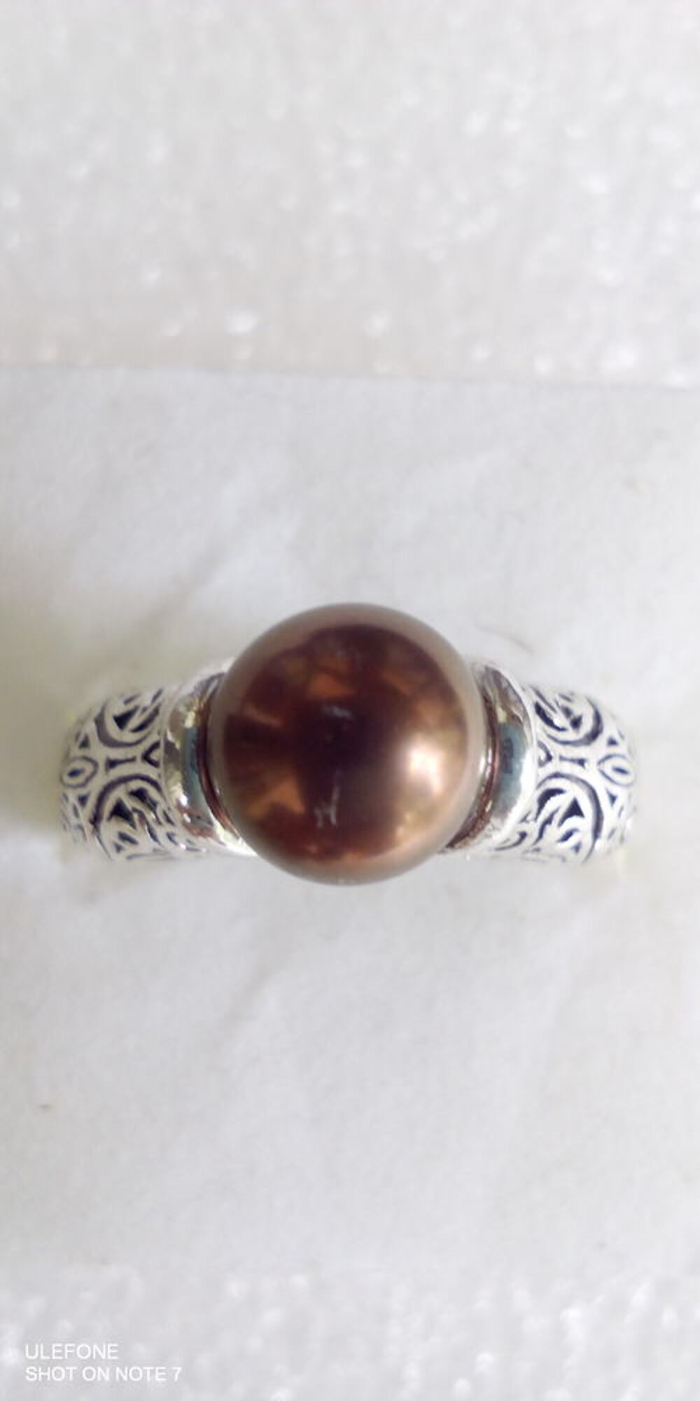 bague perle de tahiti Bijoux et montres