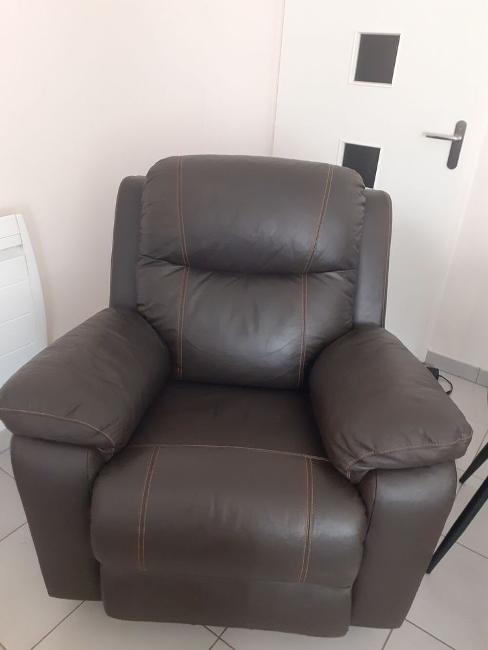 Fauteuil en cuir Meubles