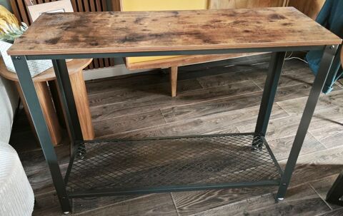 Meuble console bois et m�tal 35 Saint-Denis-sur-Sarthon (61)