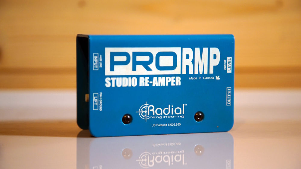 Radial Engineering ProRMP, Bo&icirc;te de r&eacute;amping. Instruments de musique