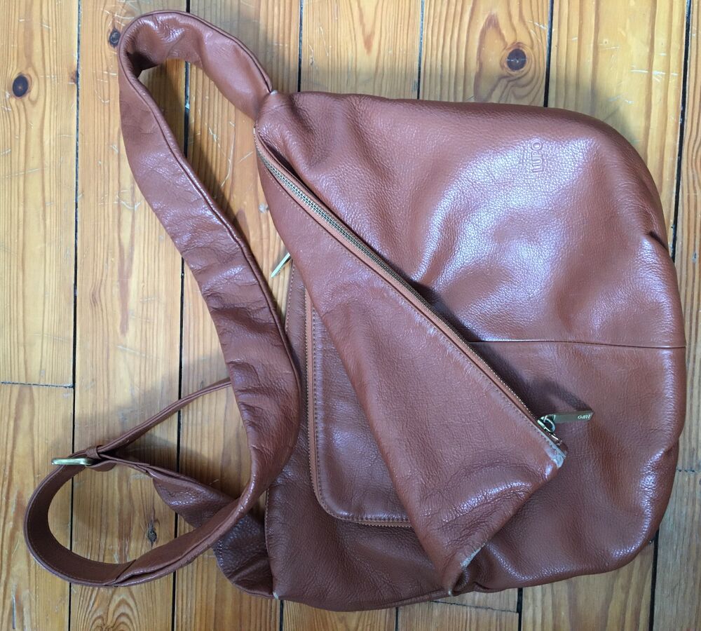 sac cuir camel femme LUPO 
Maroquinerie