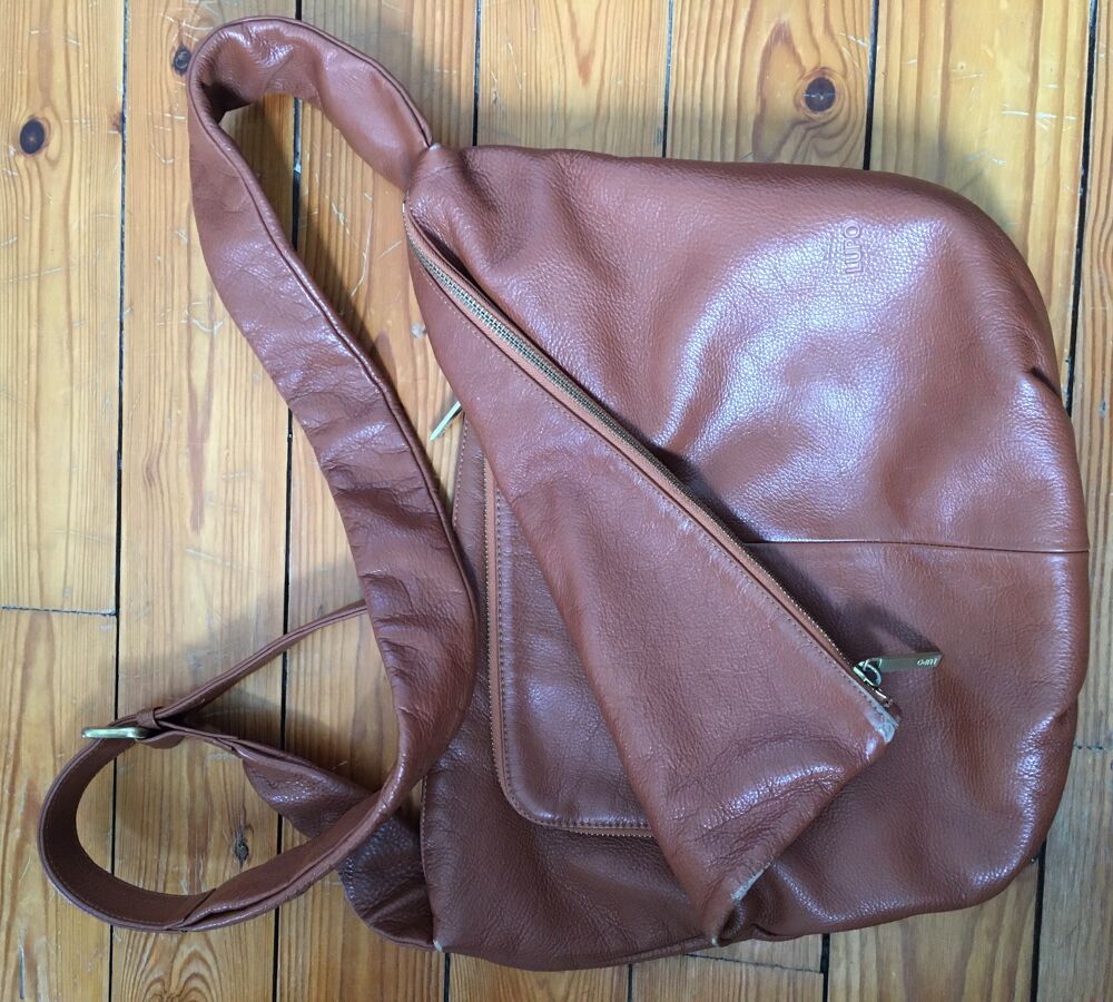 sac cuir camel femme LUPO 
Maroquinerie