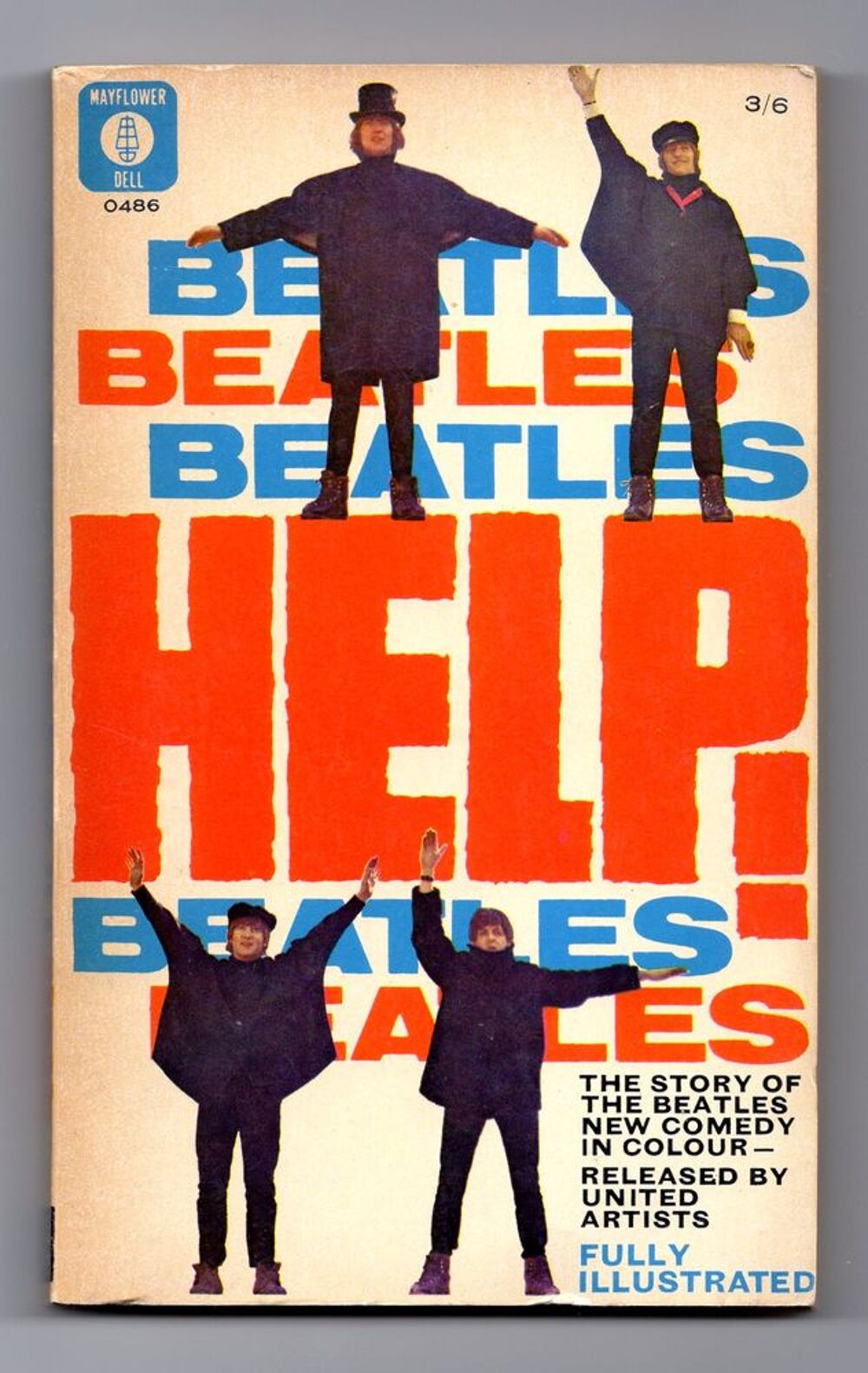 Livre The Beatles in Help ! -Histoire du film - 1967 Livres et BD