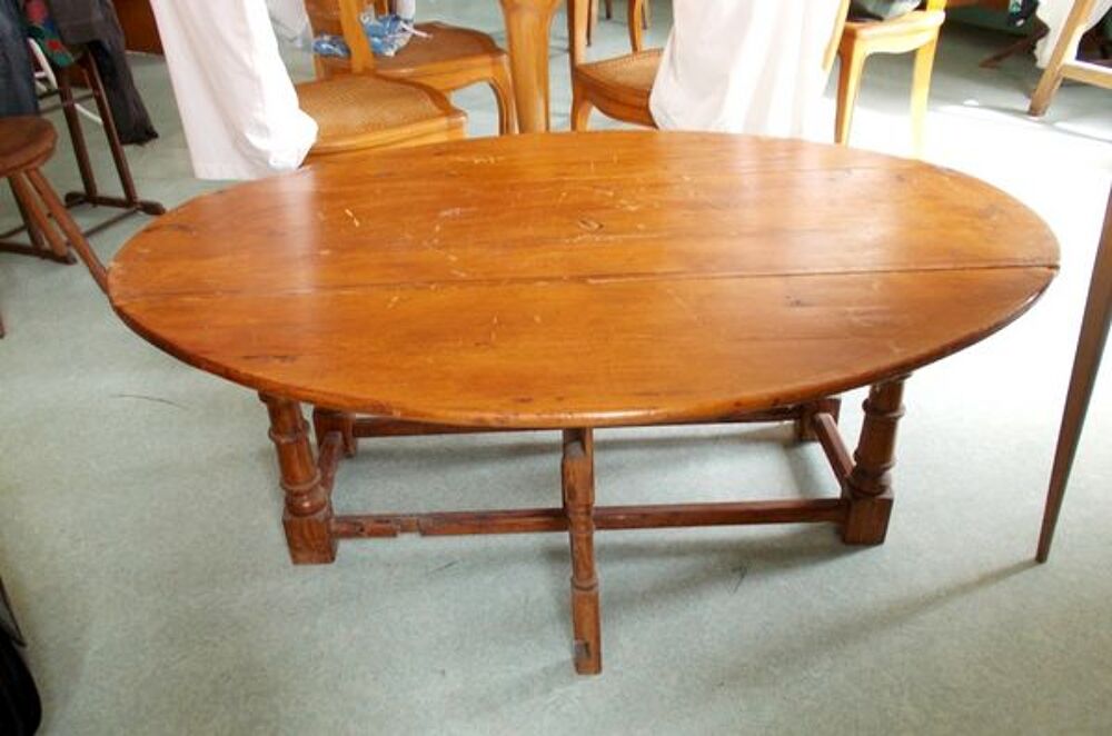 table basse ovale en bois originale modulable Meubles