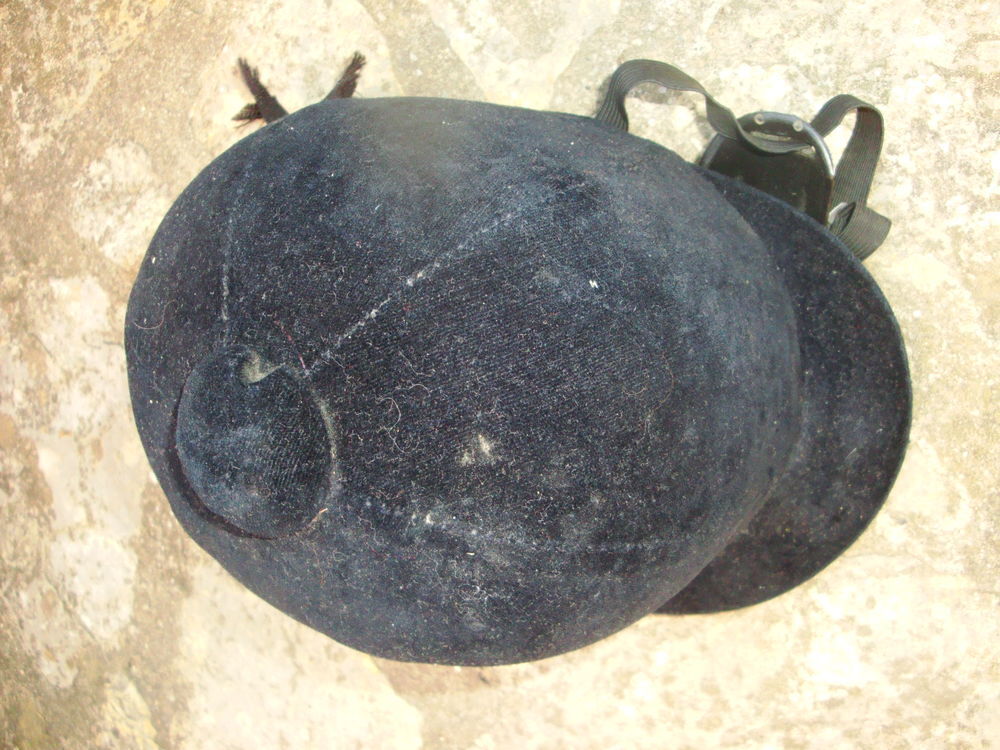 Bombe en velours d'&eacute;quitation Sports
