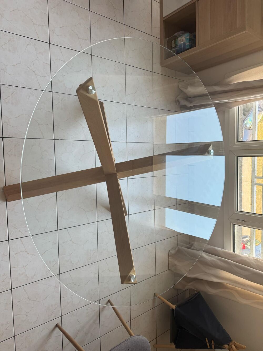 Table verre Kave Home 4 personnes Meubles
