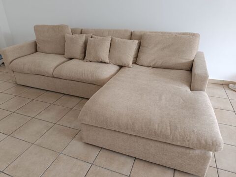 Canap� d'angle beige 860 Sainte-Clotilde (97)
