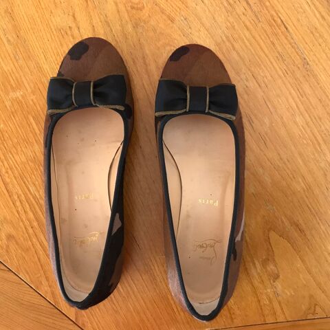 Ballerines l�opard Christian louboutin 70 G�menos (13)