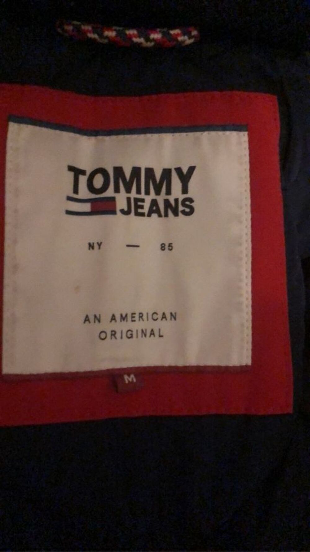 Manteau Tommy Rouge taille M Vêtements