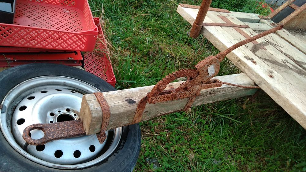 Remorque agricole en bois Jardin