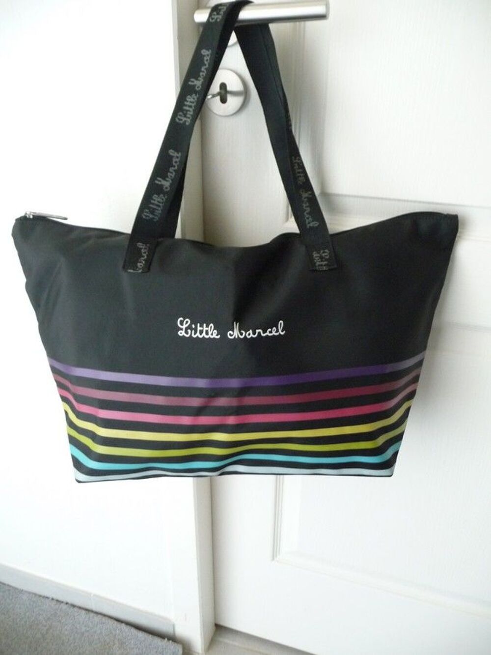 Sac noir grand format Little Marcel - Neuf Maroquinerie