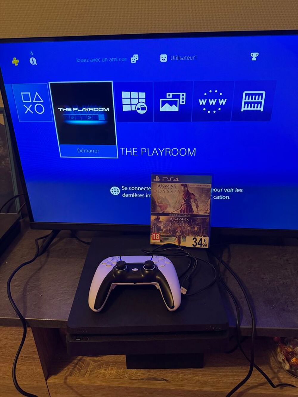 Ps4 slim Consoles et jeux vidéos