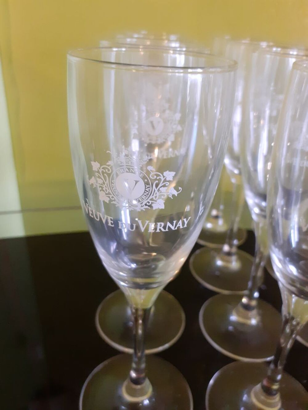 Fl&ucirc;tes vins mousseux Cuisine