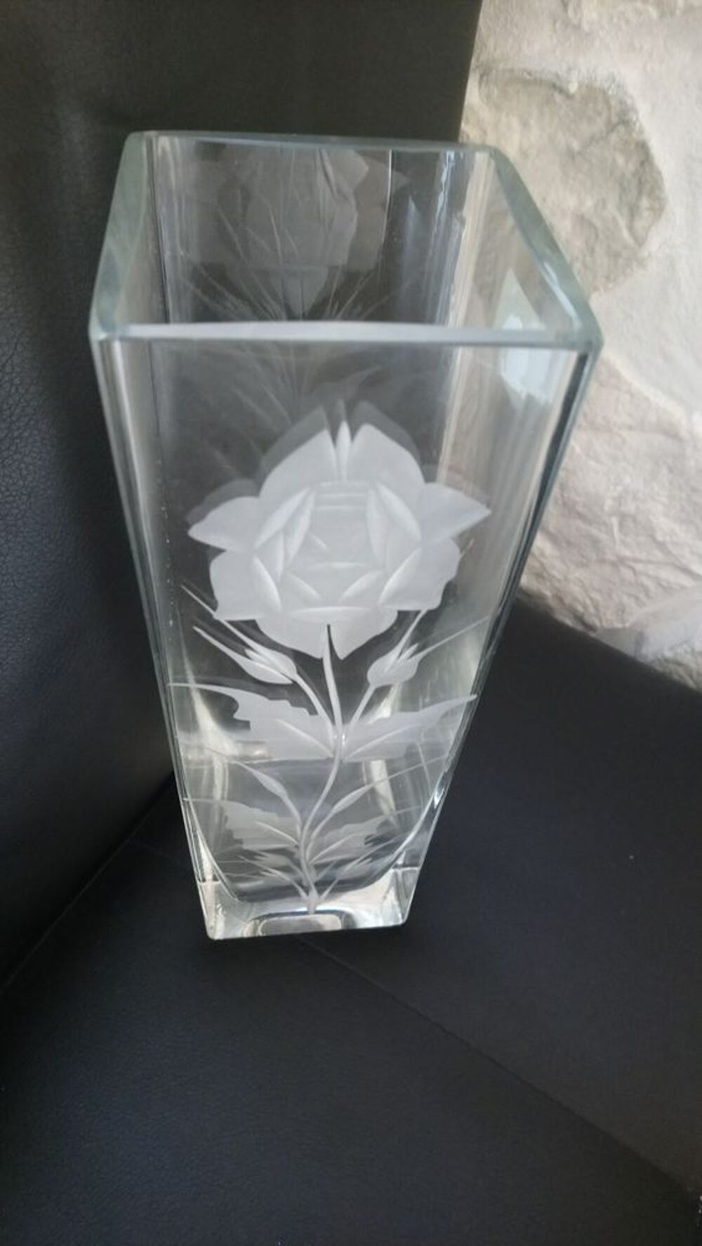 GRAND VASE EN VERRE SOUFFL&Eacute; Décoration