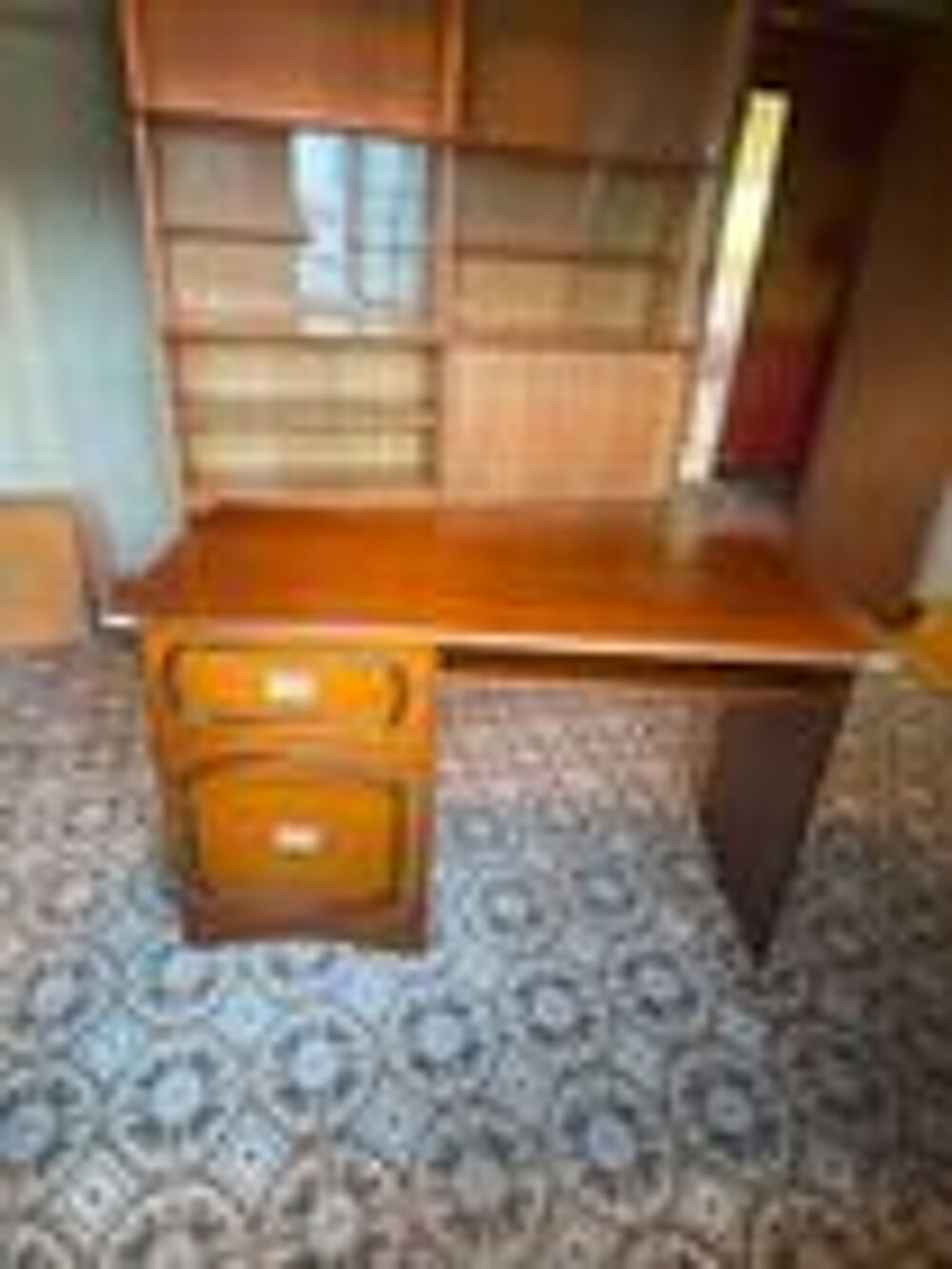 Bureau marine placage acajou Meubles