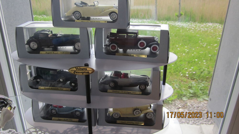  7 Jolies Petites voitures de collection d'exception 1/43 