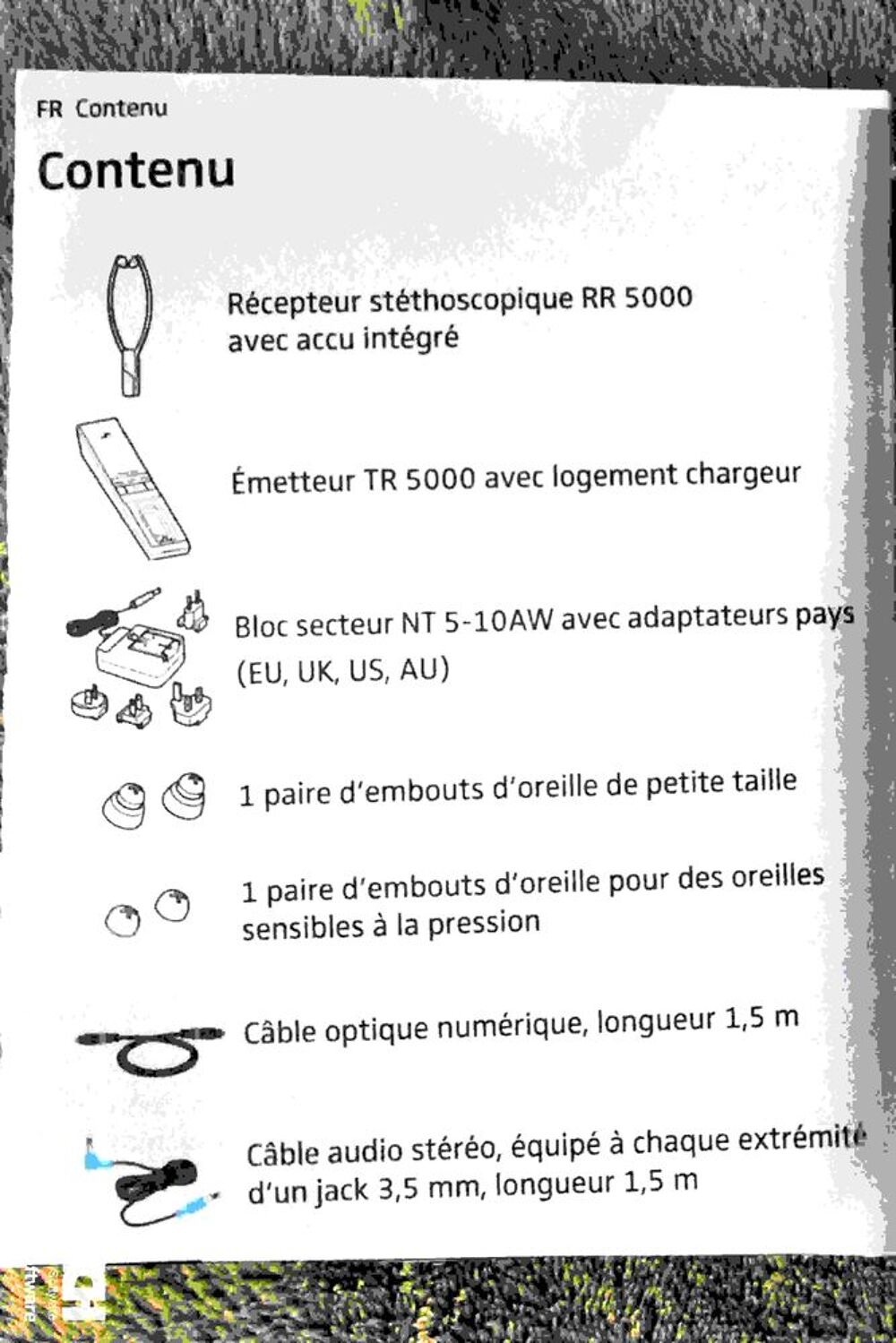 Casque d'&eacute;coute Audio et hifi