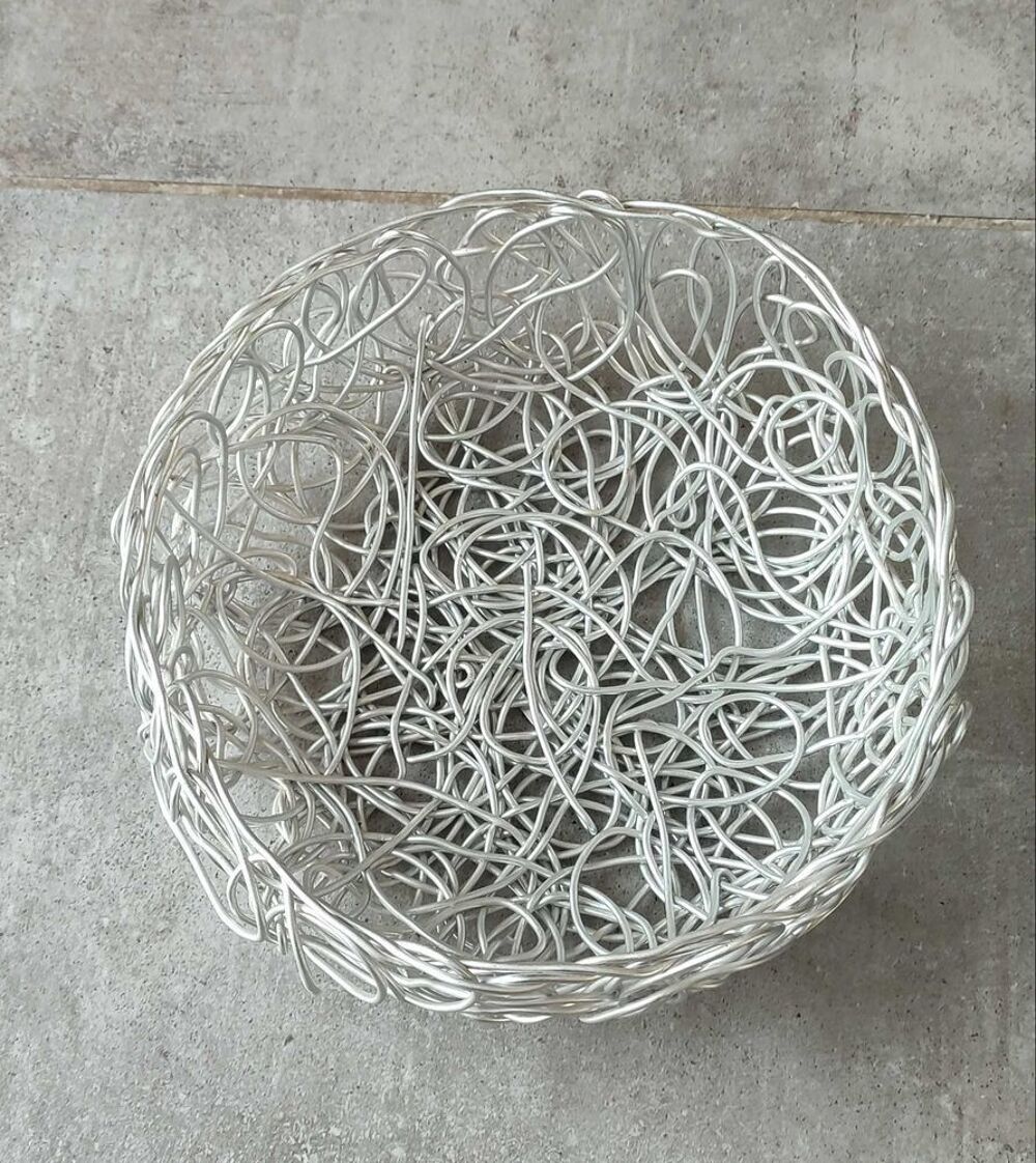 Corbeille coupe design Alessi "Blow Up" Fratelli Campana sign&eacute;e 
