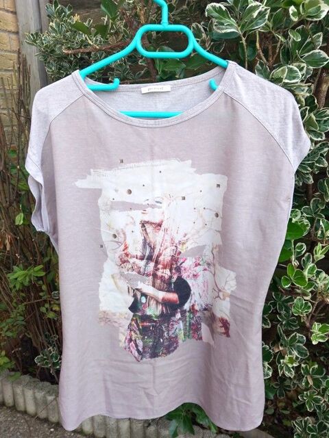 T-shirt beige long femme 8 Wattrelos (59)