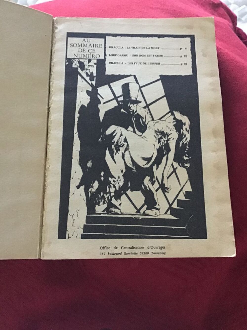 Bande dessin&eacute;e pour adulte Dracula Livres et BD