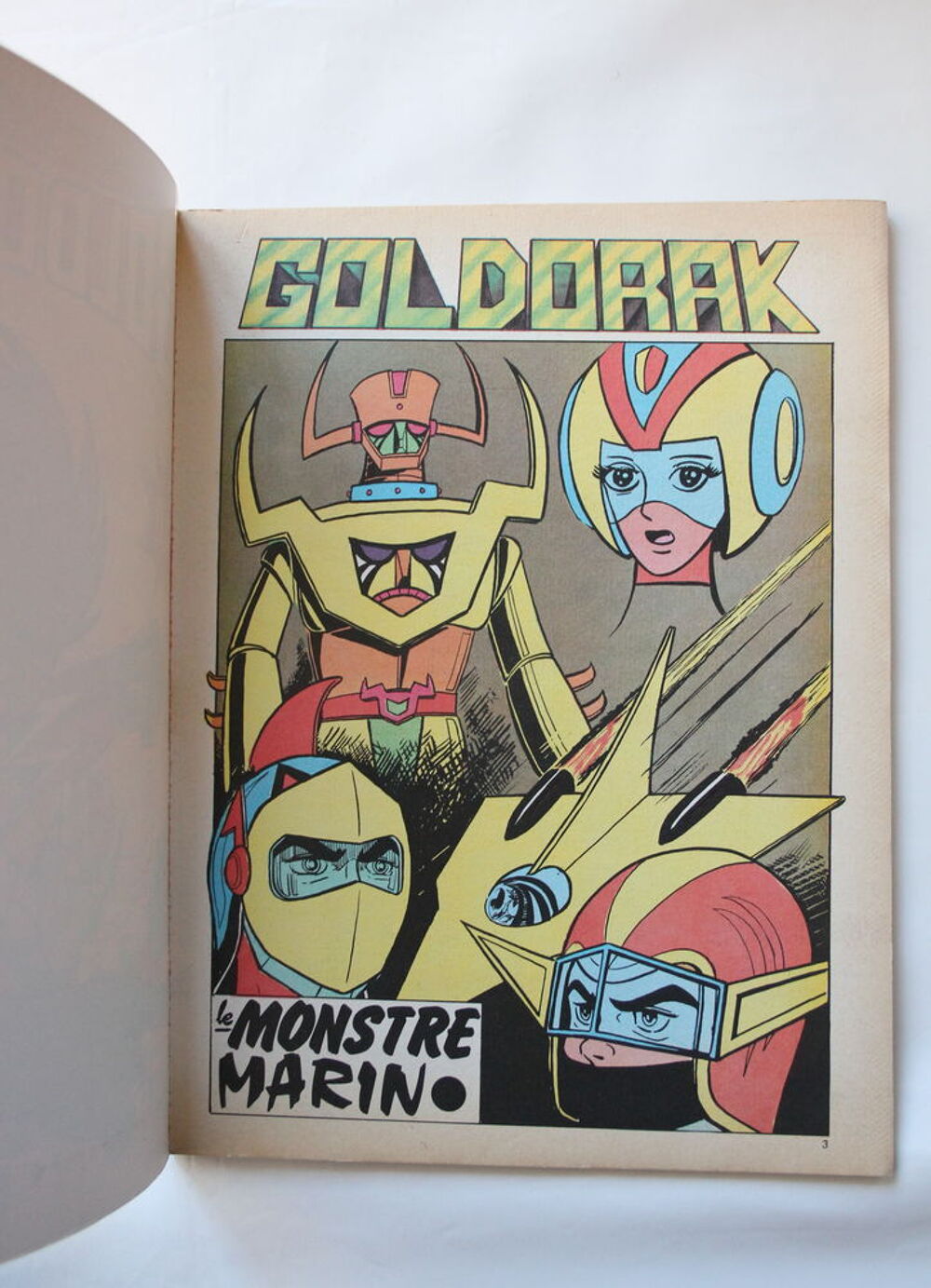 Disque vinyle 45 T Goldorak par Noam 1978 Livres et BD