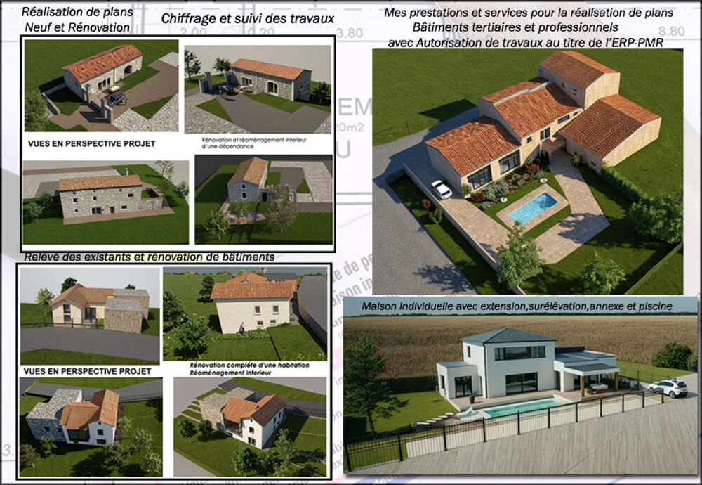   Accompagnement de projets : Réalisation de plans  
