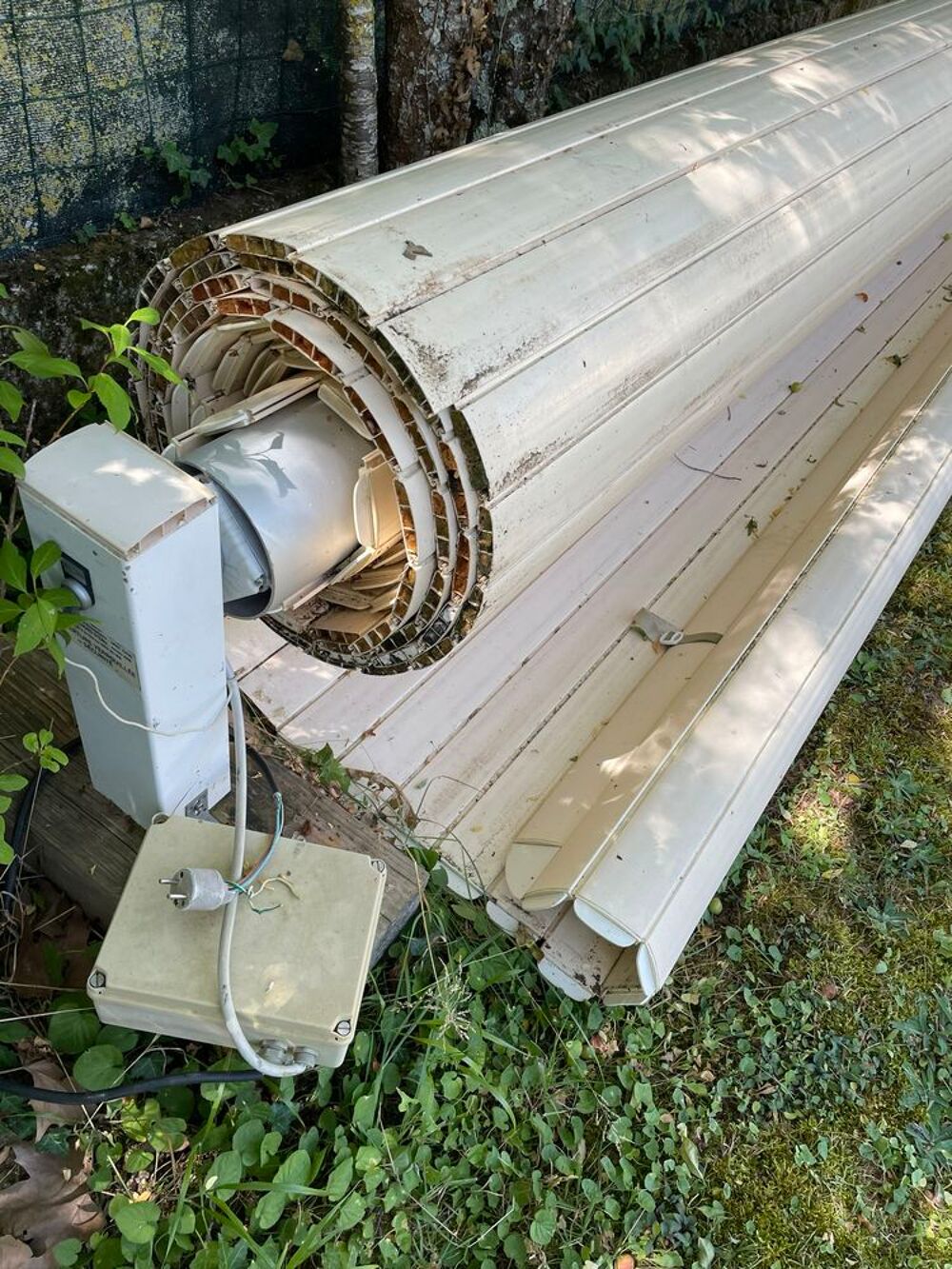VOLET MOTORISE PISCINE 5M X10 Jardin