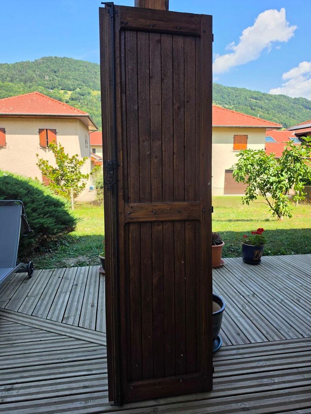 Volets bois 120cm Bricolage