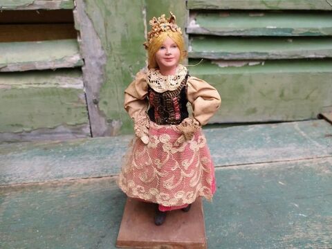 Poup�e Folklorique traditionnel Pays de l'Est Pologne 18 Loches (37)