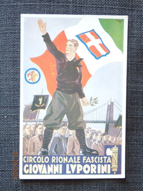 Carte Postale de collection Italie Faschiste 30 Boulouris (83)