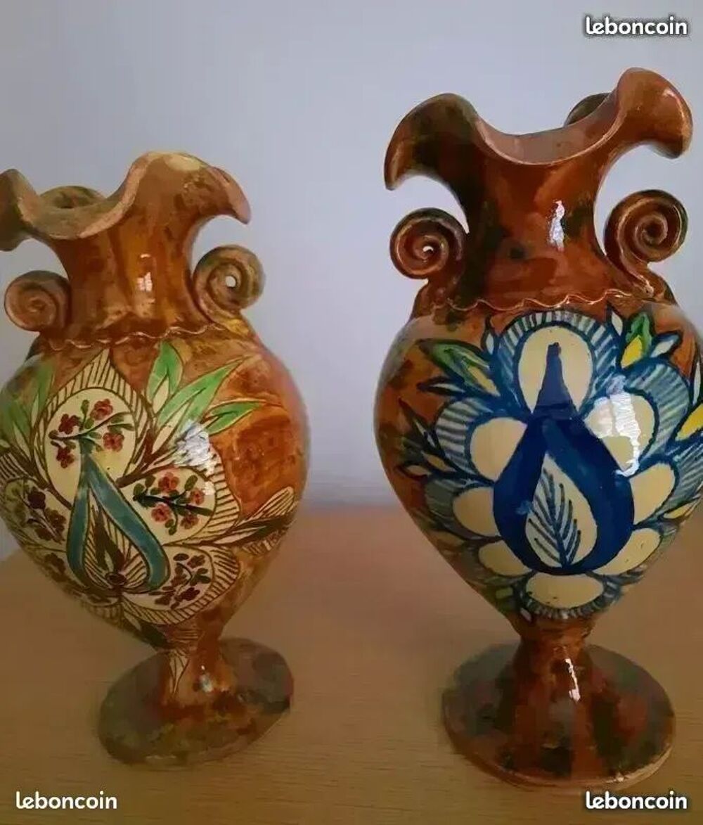 vases x 2 en c&eacute;ramique Décoration