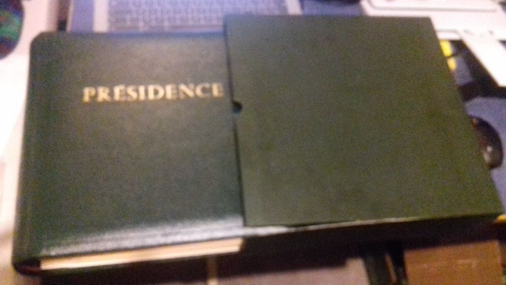 album pr&eacute;sidence luxe avec timbres neuf france 1963 1977 