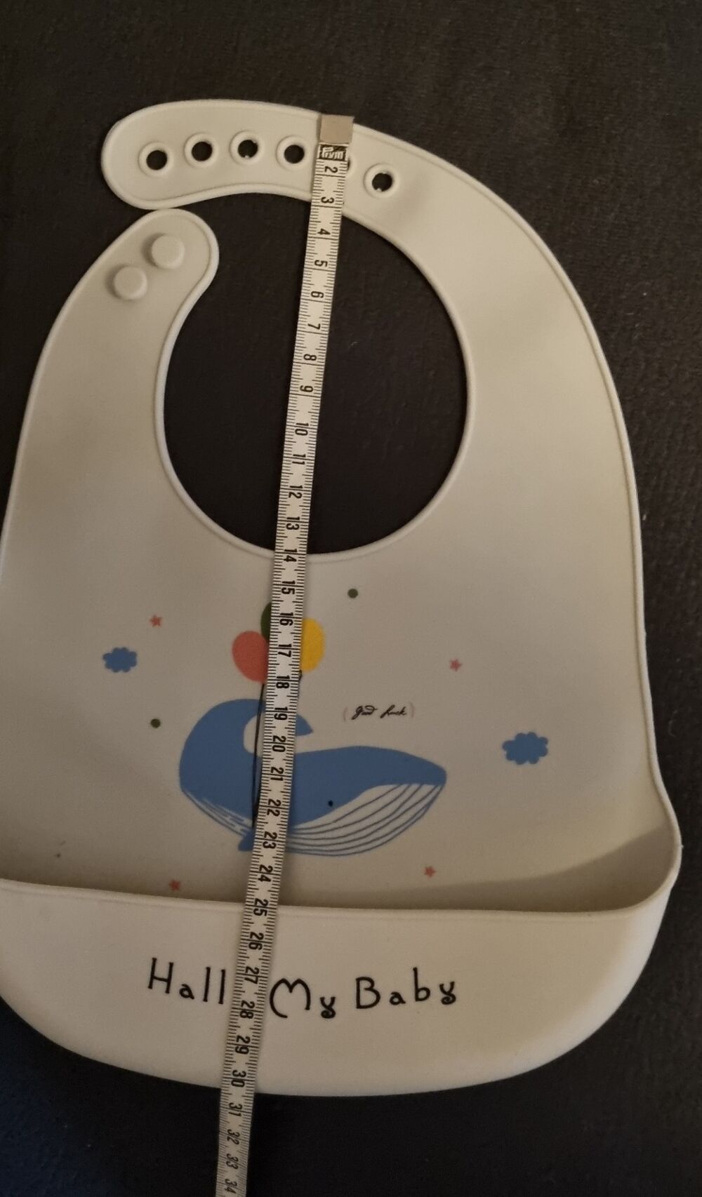 Bavoir en silicone avec r&eacute;cup&eacute;rateur Puriculture