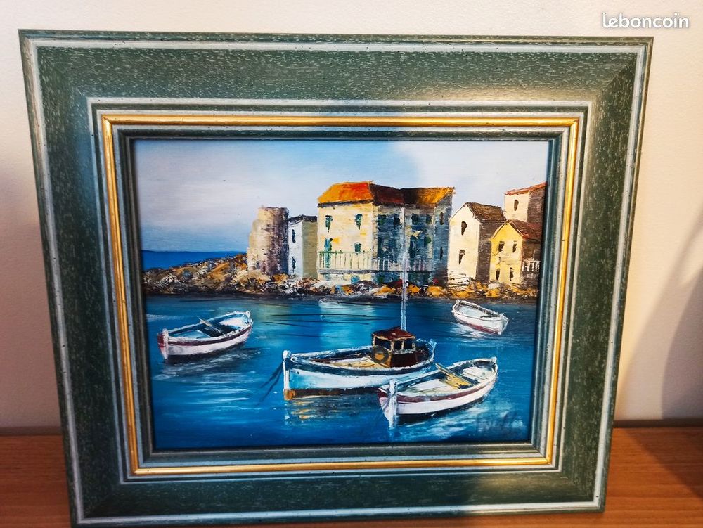 
Tableau peinture &agrave; l'huile sur toile Décoration
