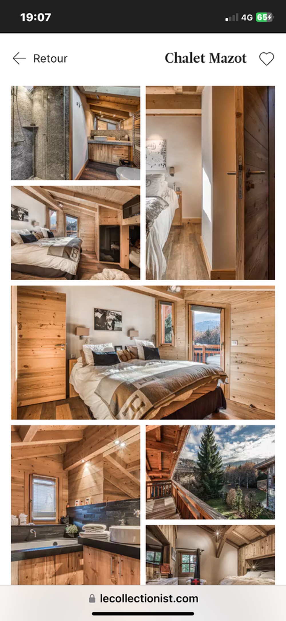   74120.Megève chalet vacance 3 Chbr.3sdb.4wc 6 pers 1enf Rhône-Alpes, Megève (74120)
